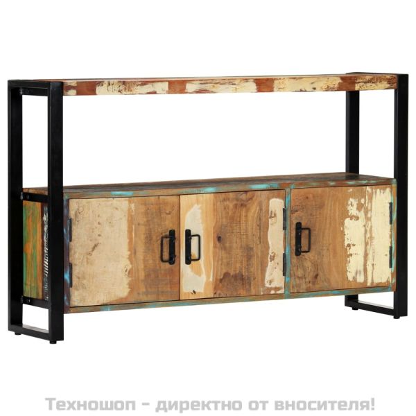 Бюфет, 120x30x75 см, регенерирано дърво масив