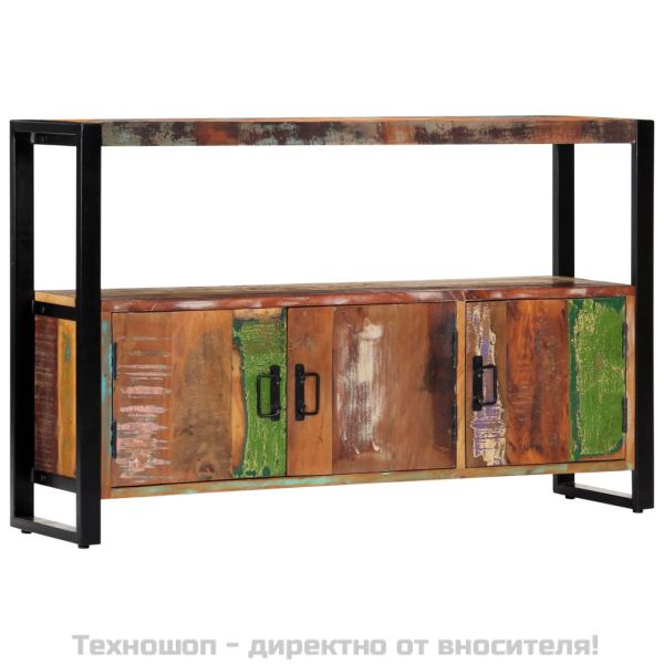 Бюфет, 120x30x75 см, регенерирано дърво масив