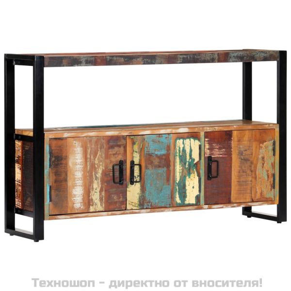 Бюфет, 120x30x75 см, регенерирано дърво масив