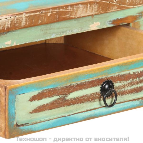 Конзолна маса, 120x40x75 см, регенерирано дърво масив