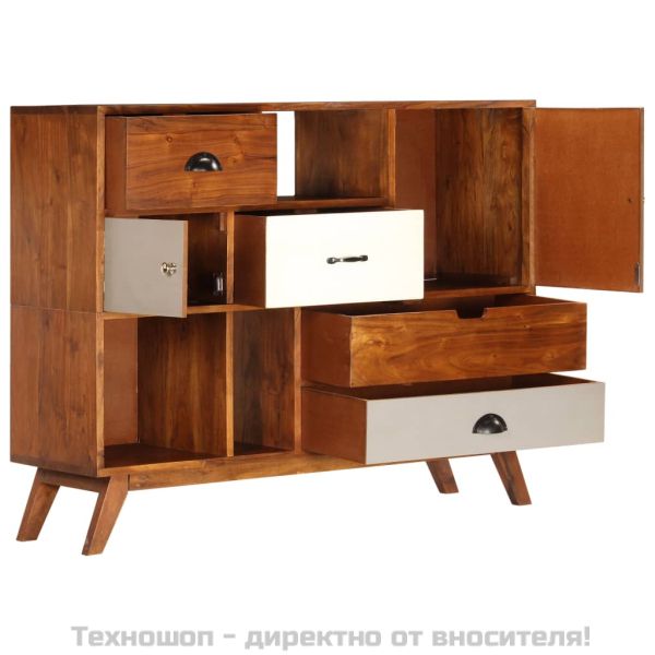 Бюфет, 115x35x86 см, акациево дърво масив