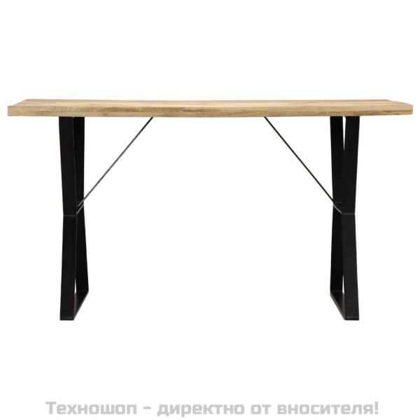 Трапезна маса, 140x80x76 cм, мангово дърво масив