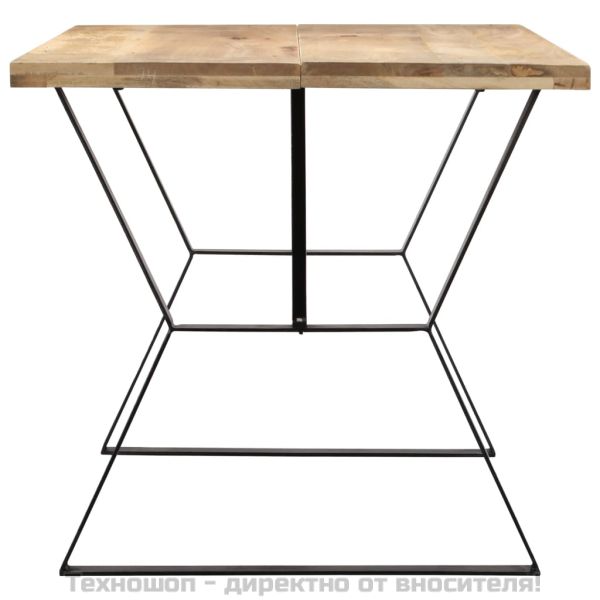 Трапезна маса, 140x80x76 cм, мангово дърво масив