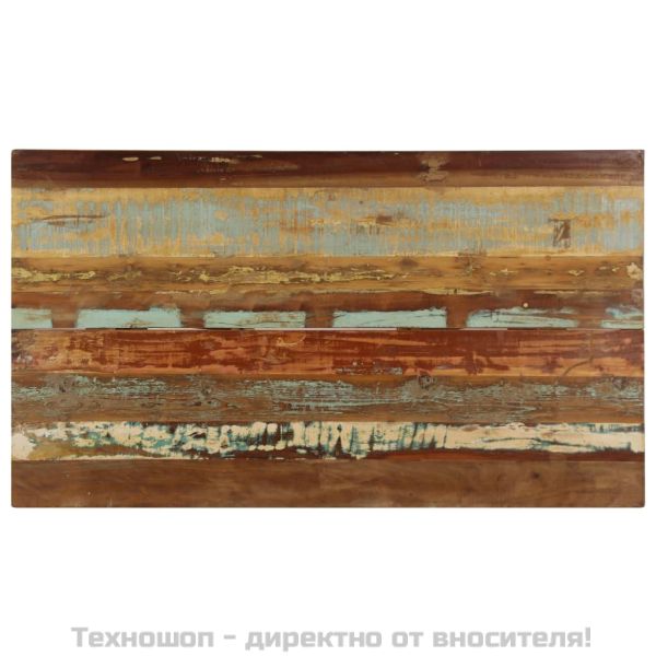 Трапезна маса, 140x80x76 cм, регенерирано дърво масив