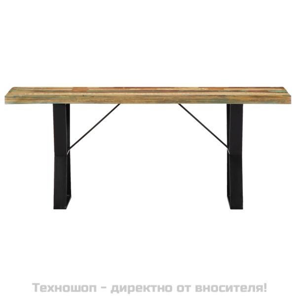 Пейка, 110 см, регенерирана дървесина масив