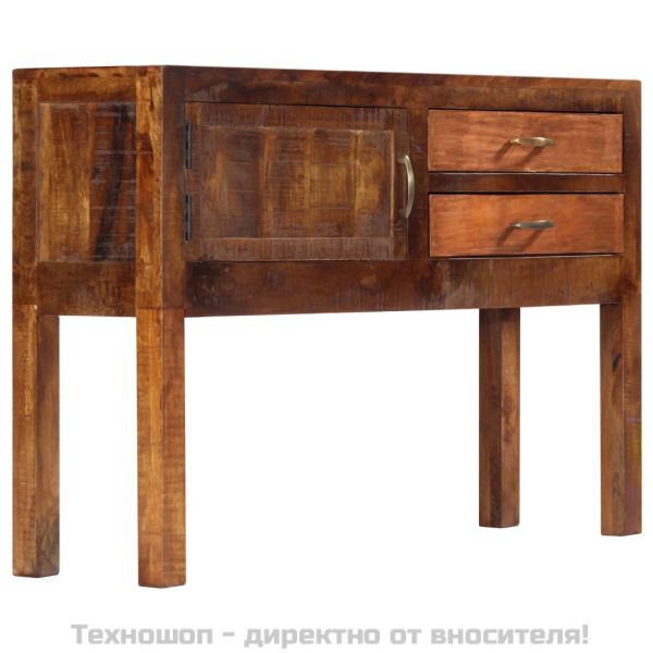 Сайдборд, 118x30x75 см, мангово дърво масив