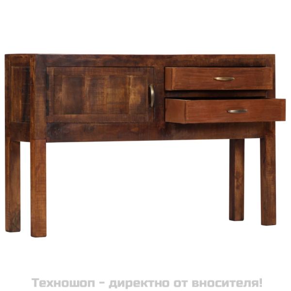 Сайдборд, 118x30x75 см, мангово дърво масив