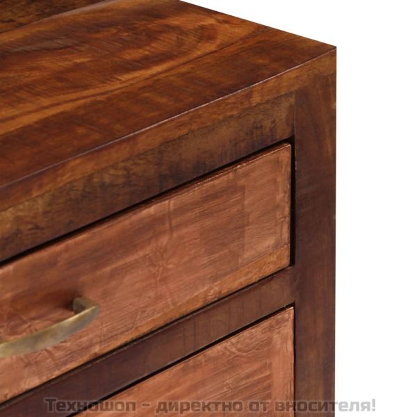 Сайдборд, 118x30x75 см, мангово дърво масив