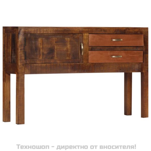 Сайдборд, 118x30x75 см, мангово дърво масив