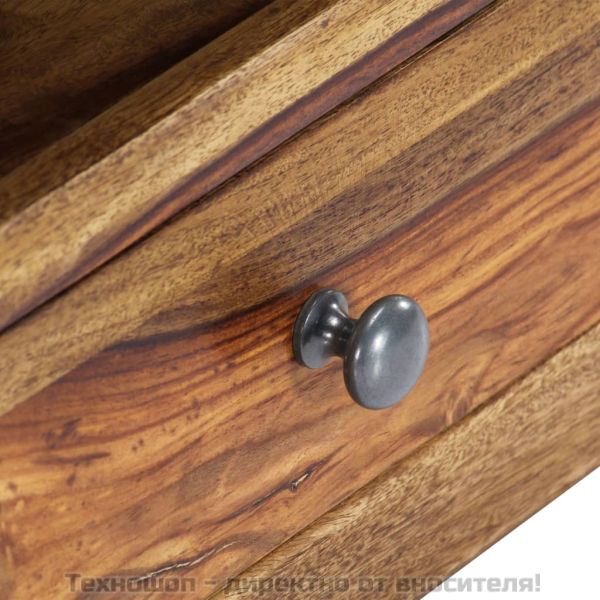 ТВ шкаф, 120x30x40 cм, акациево дърво масив