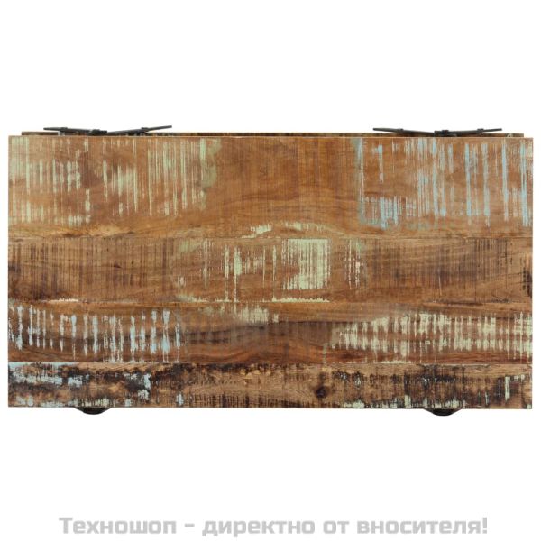 Маса за кафе, 115x60x40 см, регенерирано дърво масив