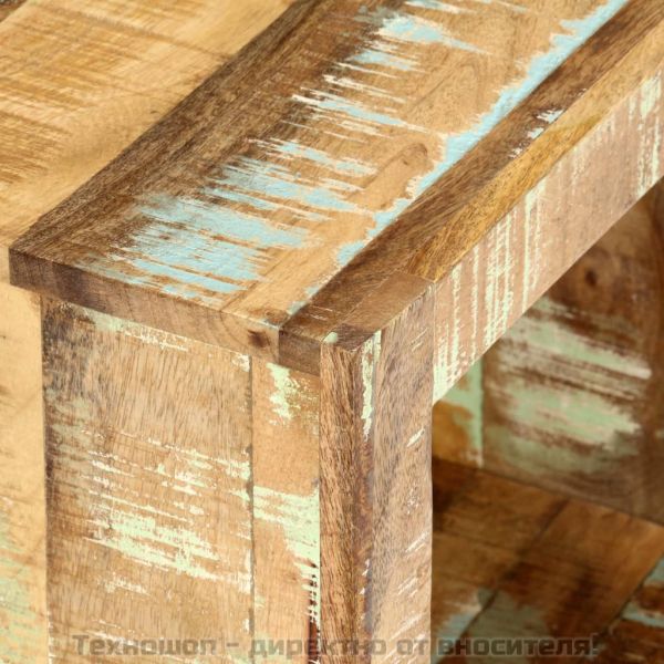 ТВ шкаф, 120x30x40 cм, регенерирано дърво масив