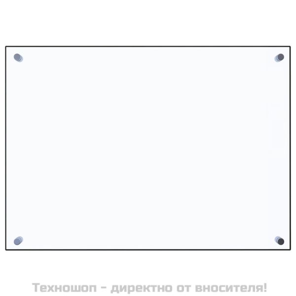 Кухненски гръб, прозрачен, 70x50 см, закалено стъкло
