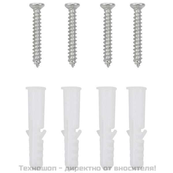 Кухненски гръб, прозрачен, 80x40 см, закалено стъкло