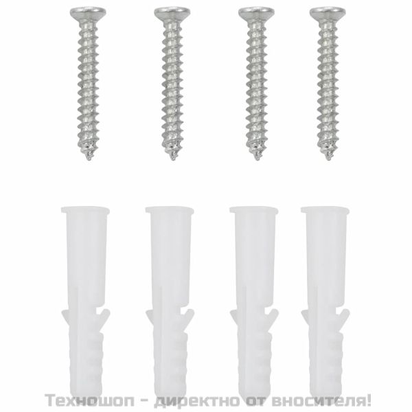 Кухненски гръб, черен, 80x40 см, закалено стъкло