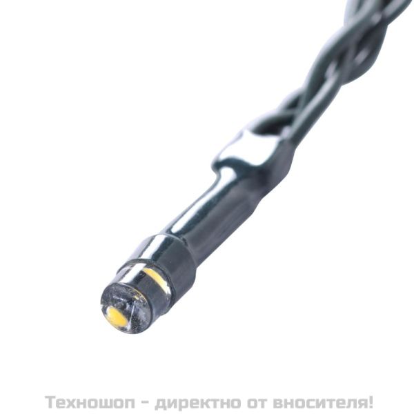 Изкуствени топки чемшир 27 см със соларен LED стринг 2 бр