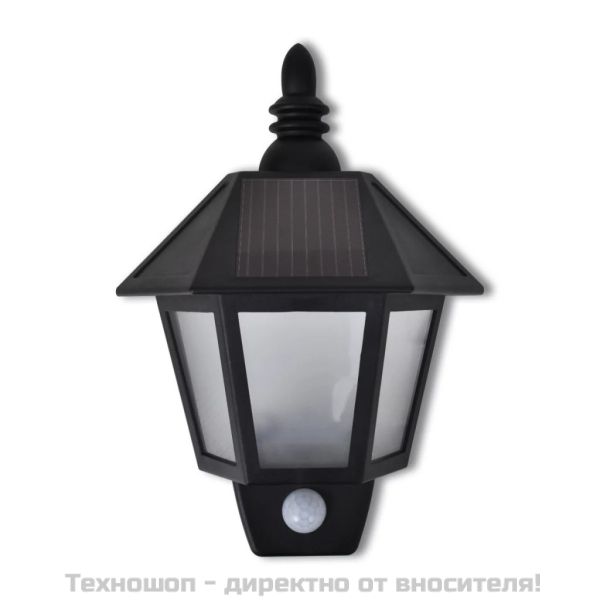 Соларни аплици със сензор за движение 2 бр