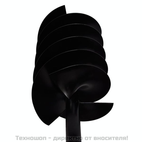 Комплект свредло за земя 150 мм с дръжка и стоманени удължители 9 м