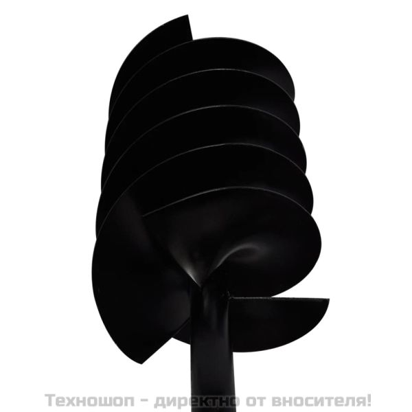 Комплект свредло за земя 150 мм с дръжка и стоманени удължители 13 м