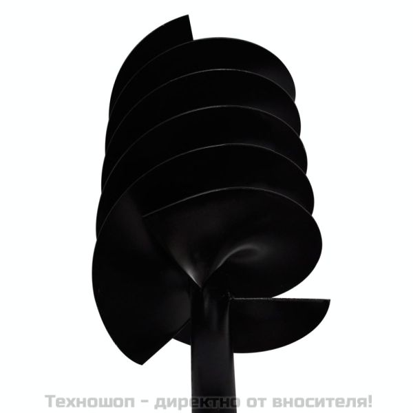 Комплект свредло за земя 180 мм с дръжка и стоманени удължители 13 м