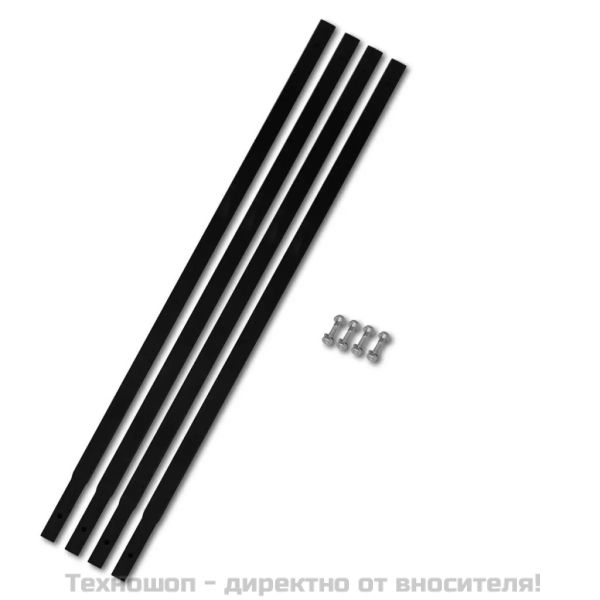 Комплект свредло за земя 200 мм с дръжка и стоманени удължители 5 м