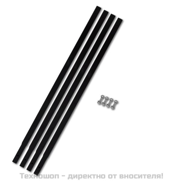 Комплект свредло за земя 80 мм с дръжка и стоманени удължители 9 м