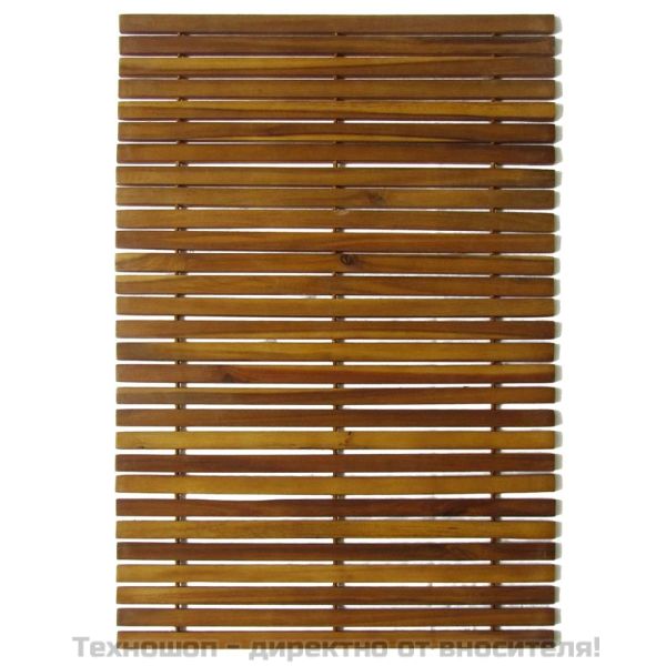 Постелки за баня, акациево дърво, 3 бр, 80 x 50 см