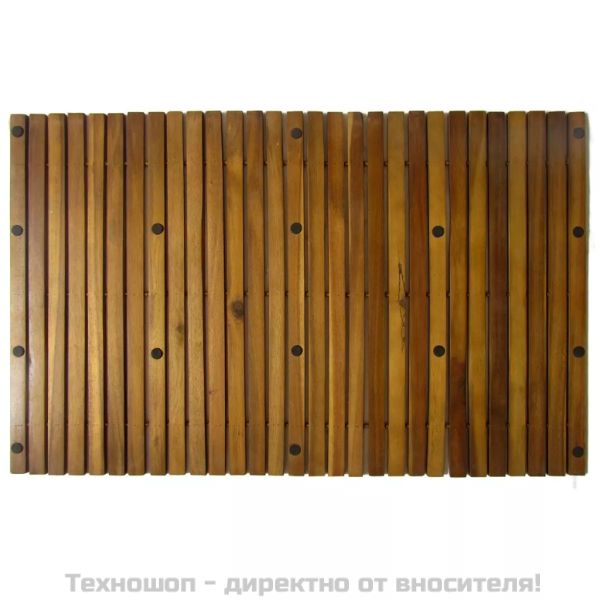 Постелки за баня, акациево дърво, 3 бр, 80 x 50 см