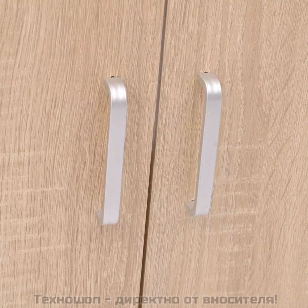 комплект мебели от 9 части и мивка за баня, бежов цвят