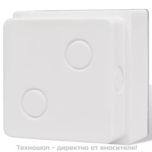 LED осветителни тела за вграждане в земя, 12 бр, 100x100x68 мм