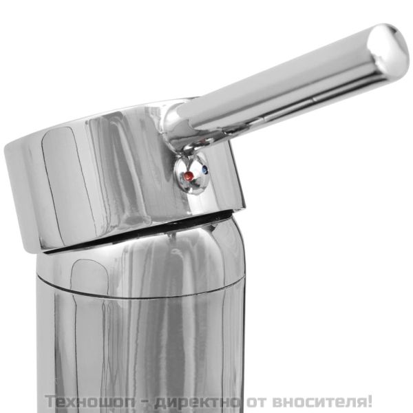 комплект мебели от 11 части и мивка за баня, черен цвят