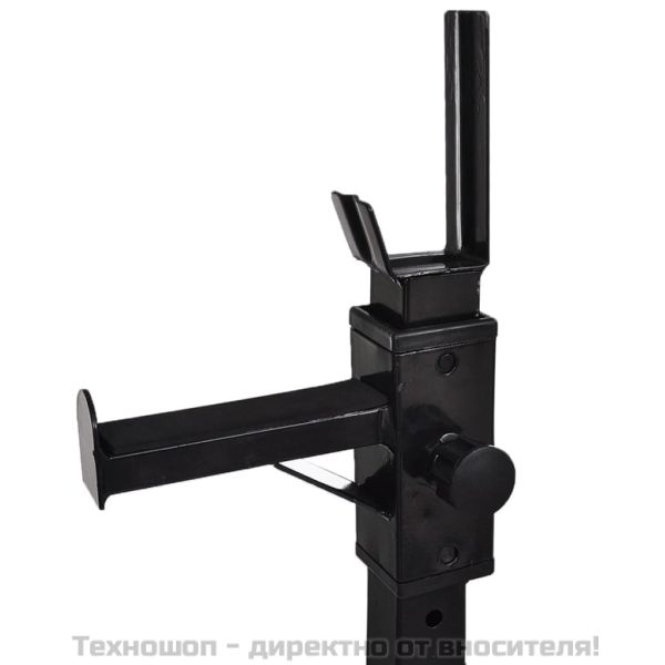 Стойка за клекове с щанга и дъмбели, 60,5 кг