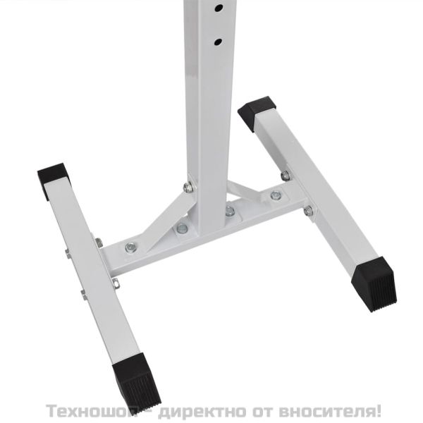 Стойка за клекове с щанга и дъмбели, 30,5 кг