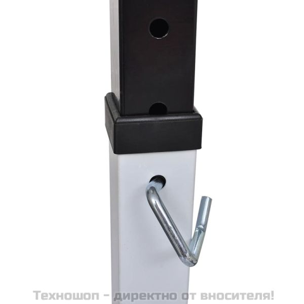 Стойка за клекове с щанга и дъмбели, 30,5 кг