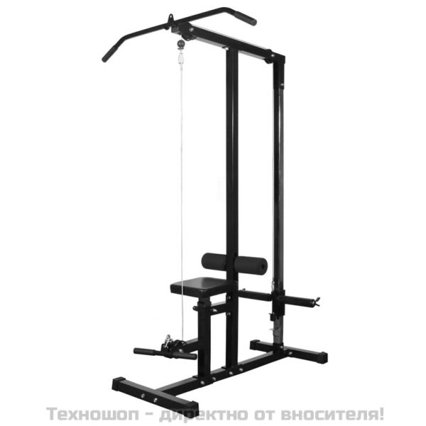 Фитнес станция за набирания с щанга и дъмбели, 30,5 кг