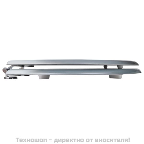 Тоалетни седалки с капаци, 2 бр, МДФ, камъни