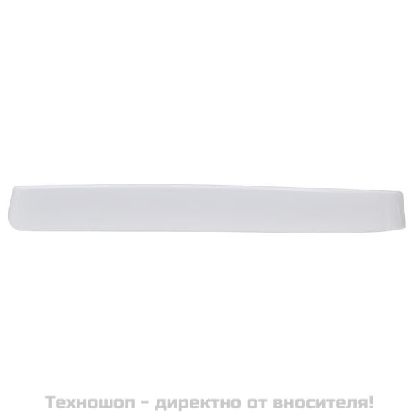 Тоалетни седалки с плавно затваряне, 2 бр, пластмаса, бели