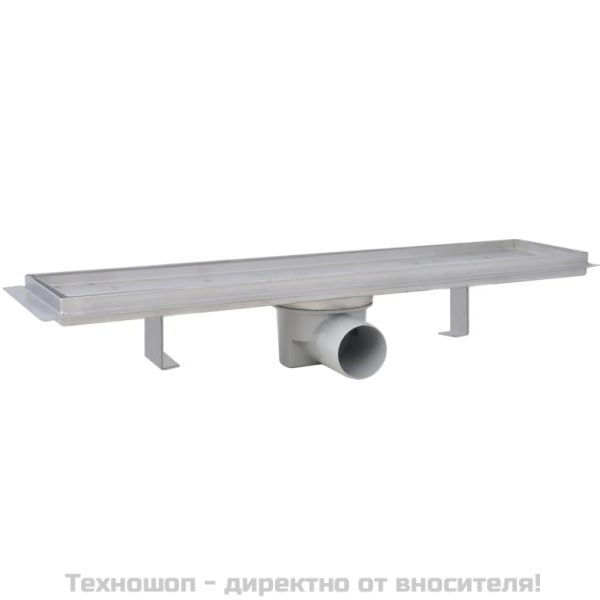 Линейни сифони, 2 бр, 530x140 мм, неръждаема стомана