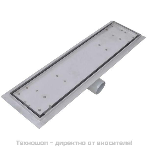 Линейни сифони, 2 бр, 530x140 мм, неръждаема стомана