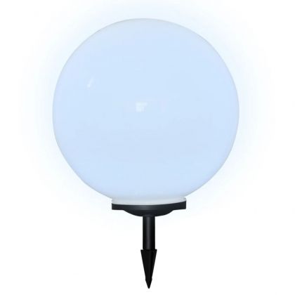 Градински лампи за пътека, 2 бр, LED, 50 см, с анкер за земя