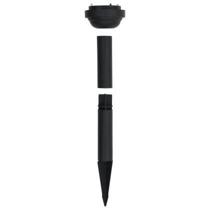 Външни соларни лампи 8 бр LED сферични 15 см RGB