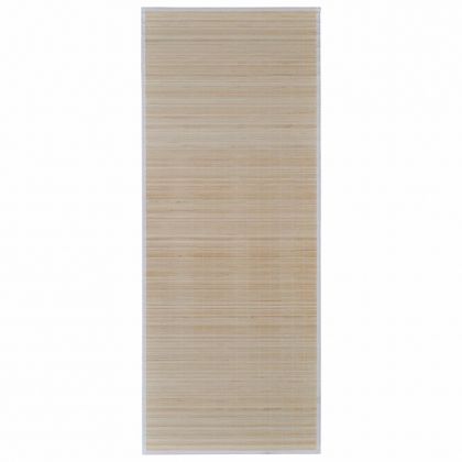 Правоъгълни естествени бамбукови килими 4 бр 120x180 см