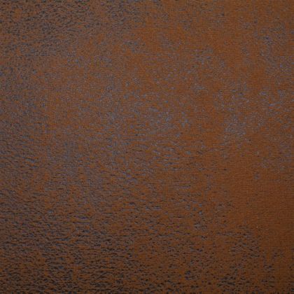 Кушетка с възглавница, кафява, изкуствен велур