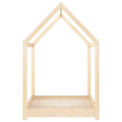 Рамка за детско легло, бор масив, 80x160 см