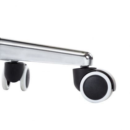 Трапезни столове, 2 бр, светлосиви, текстил