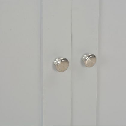 Бюфет, сив, 112x35x81 см