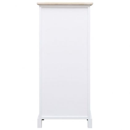 Страничен шкаф 38x28x86 см дърво пауловния