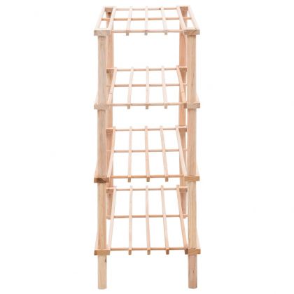 4-етажна поставка за обувки, масивна ела