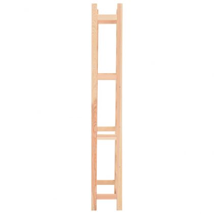 Стойка за вино за 77 бутилки, борова дървесина