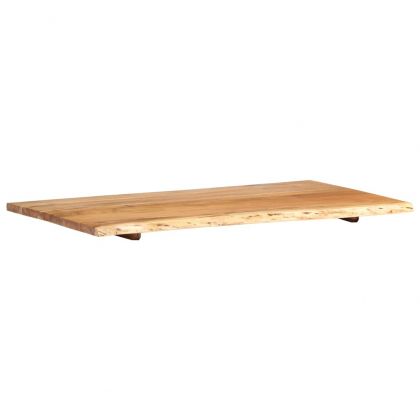 Плот за баня, акация масив, 100x52x2,5 см